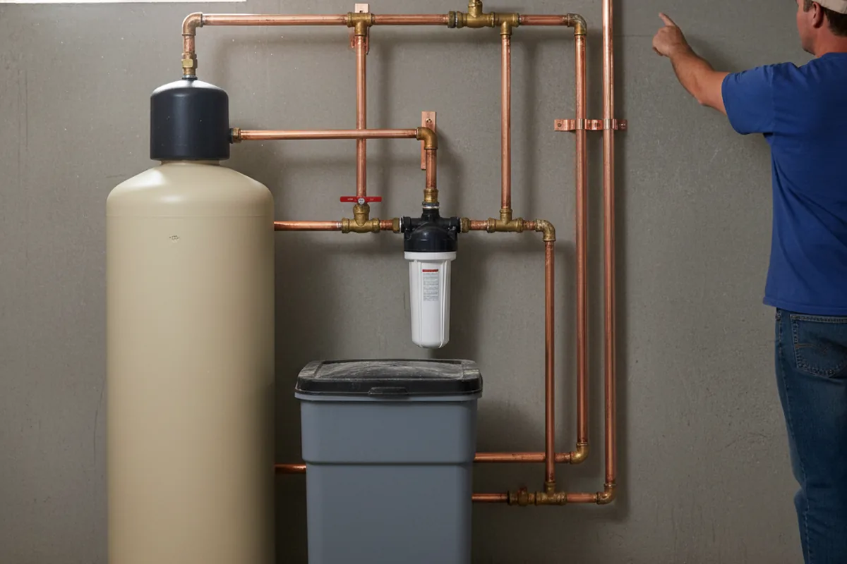 Whole-house water treatment system installed in Rose